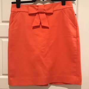 J. Crew Bow Skirt